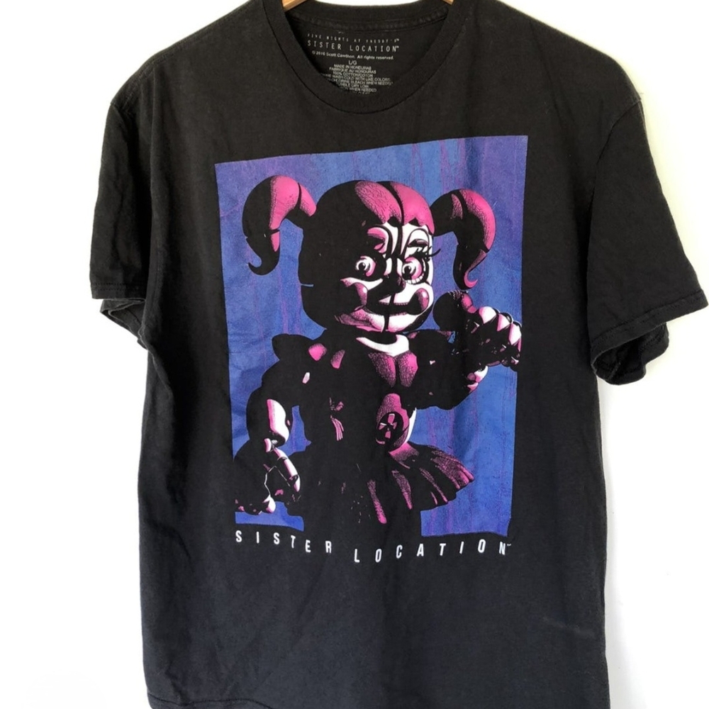 Black Sister Location Graphic T-Shirt